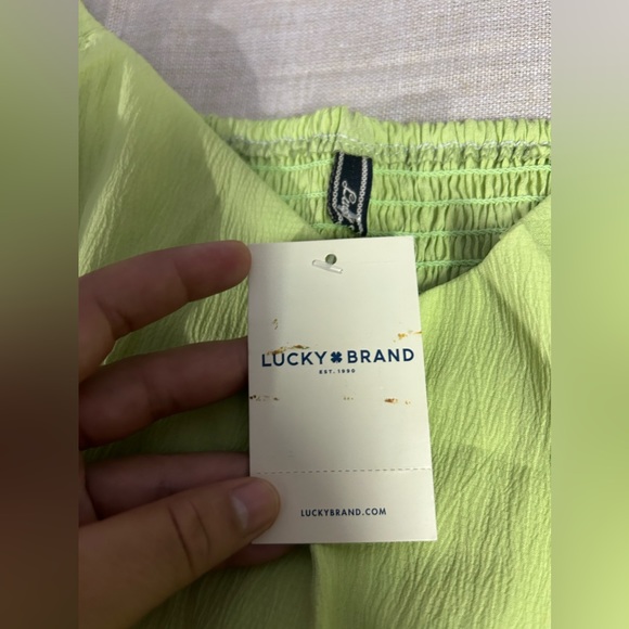 Neon top - new with tags - lucky brand - Picture 2 of 3